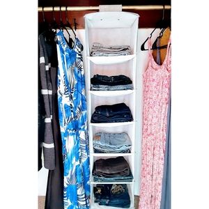 neatfreak!Hanging 6-Shelf Closet Organizer